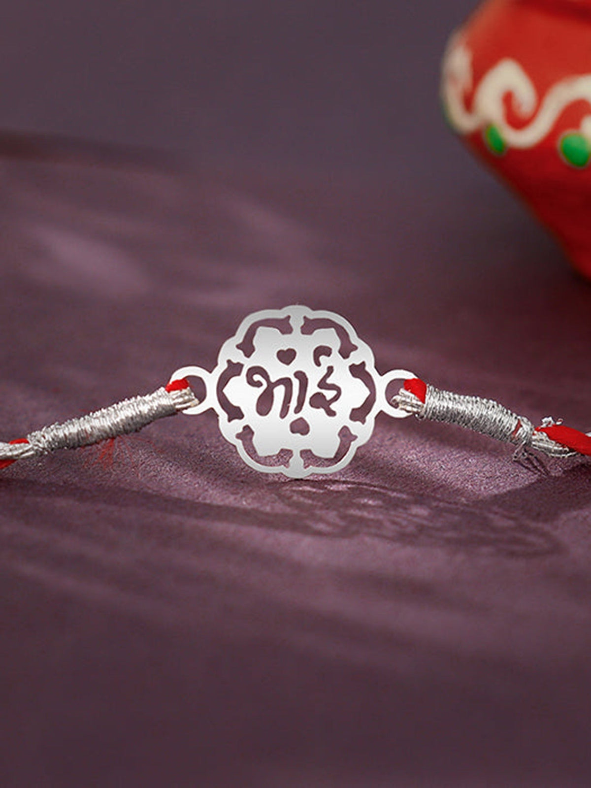 Silver Bhai Rakhi
