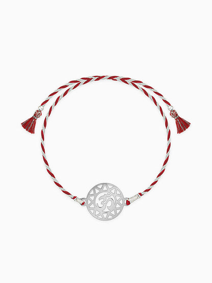 Silver Pranava Rakhi