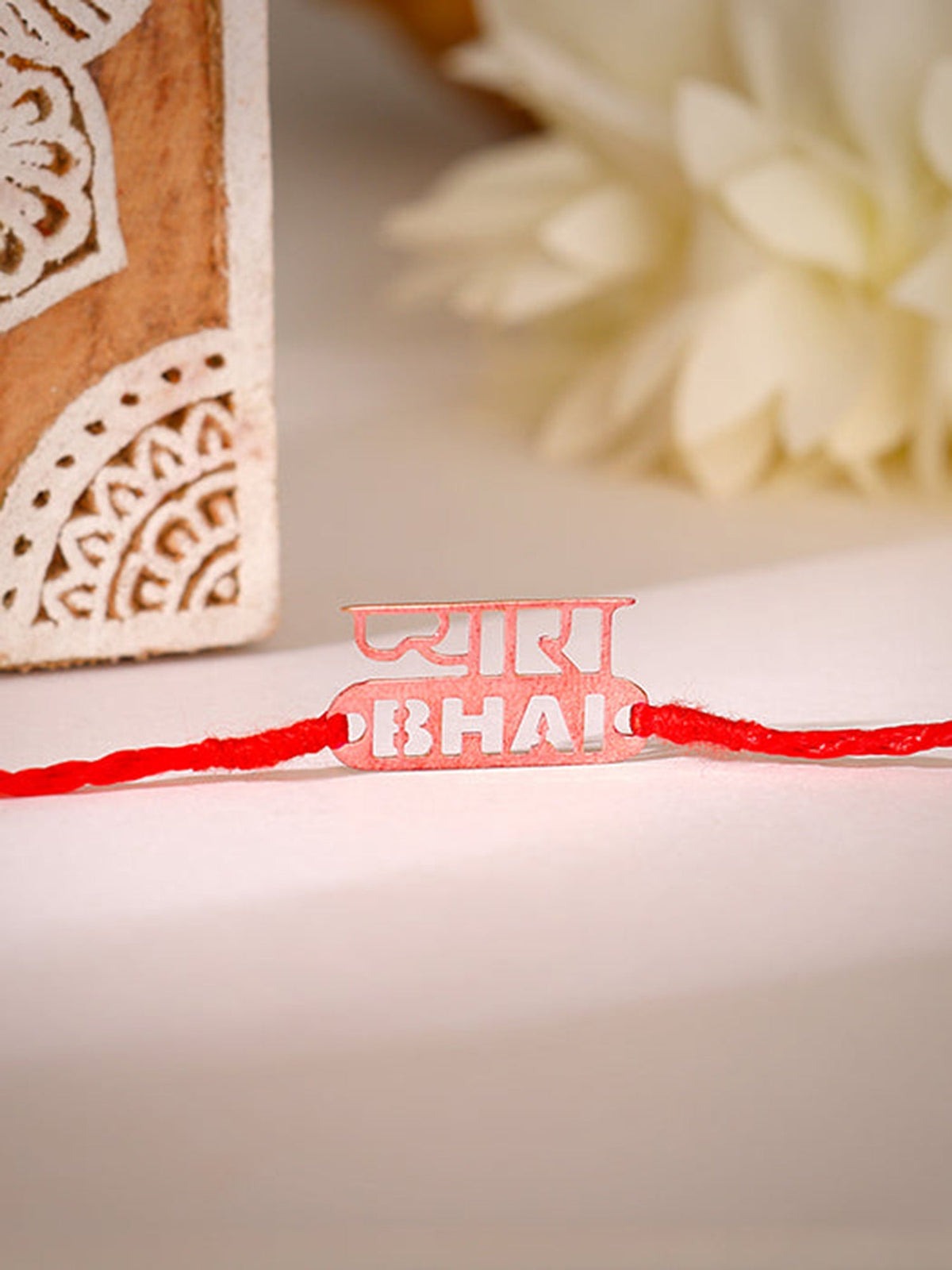 Rose Gold Pyaara Bhai Rakhi