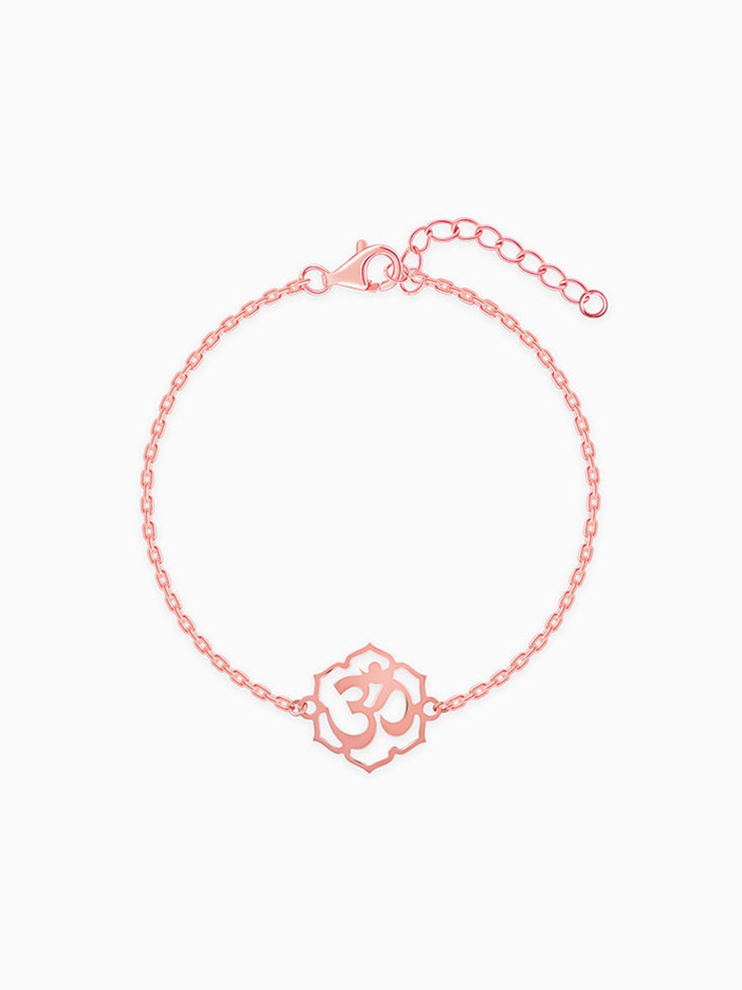 Rose Gold Omkara Bracelet Rakhi