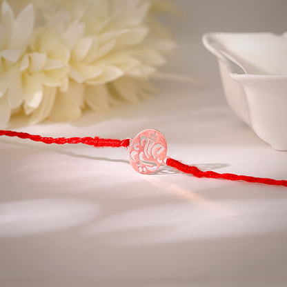 Rose Gold Lambodara Rakhi