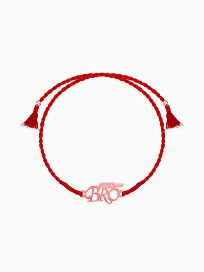 Rose Gold BRO Rakhi