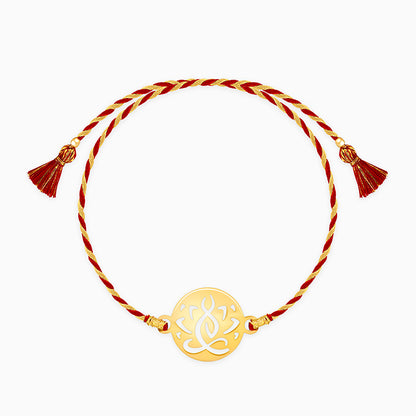 Golden Yogi Rakhi