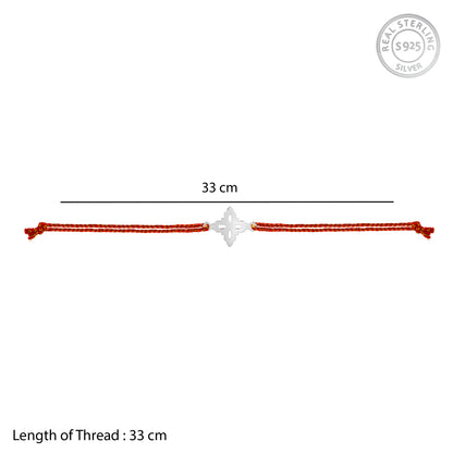 Silver Nova Rakhi