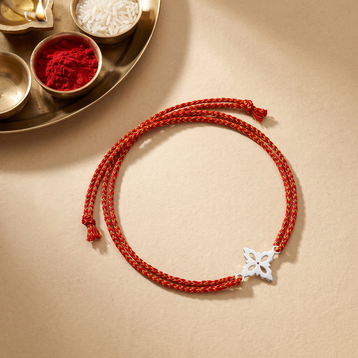 Silver Nova Rakhi