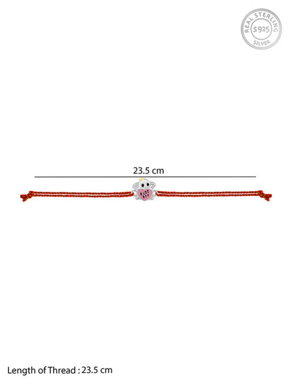 Silver and Golden Baby Calf Kid's Rakhi