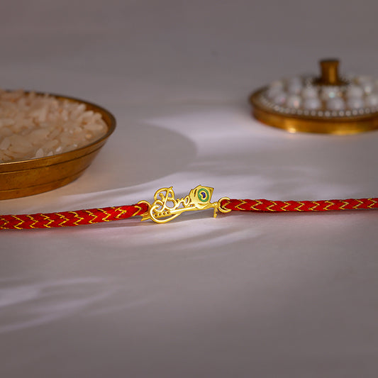 Golden Shree Kanhaiya Bro Rakhi