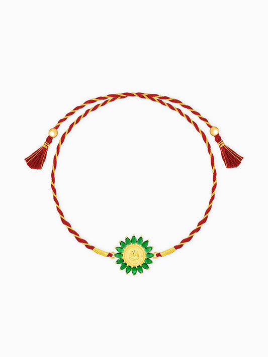 Golden Shree Gajanana Rakhi
