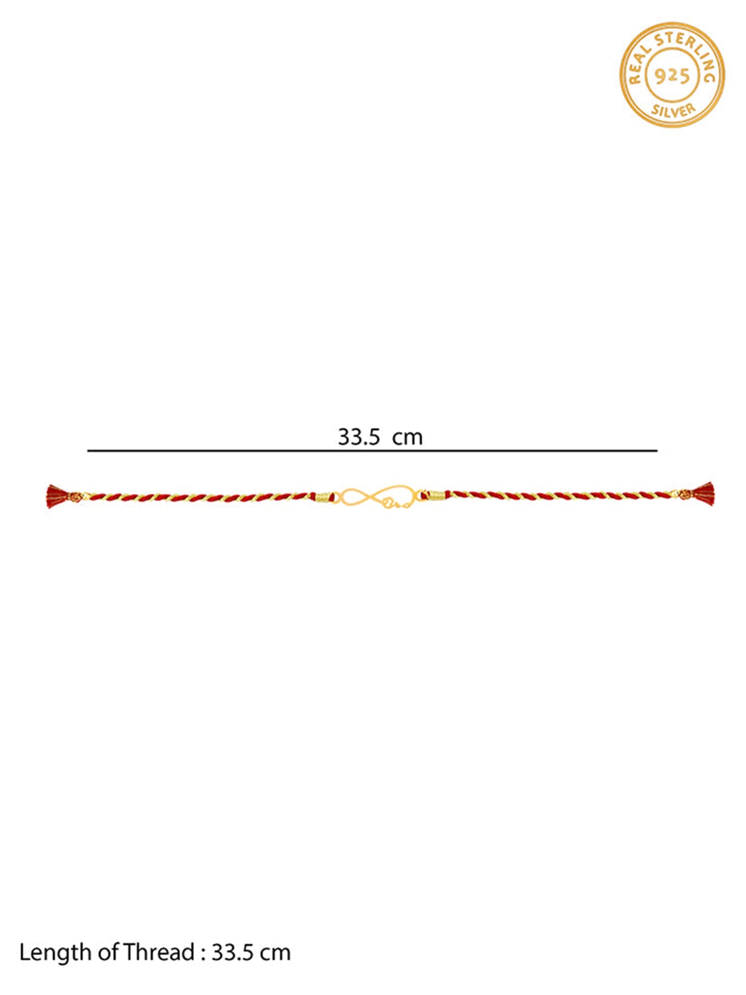 Golden Infinity Bro Rakhi