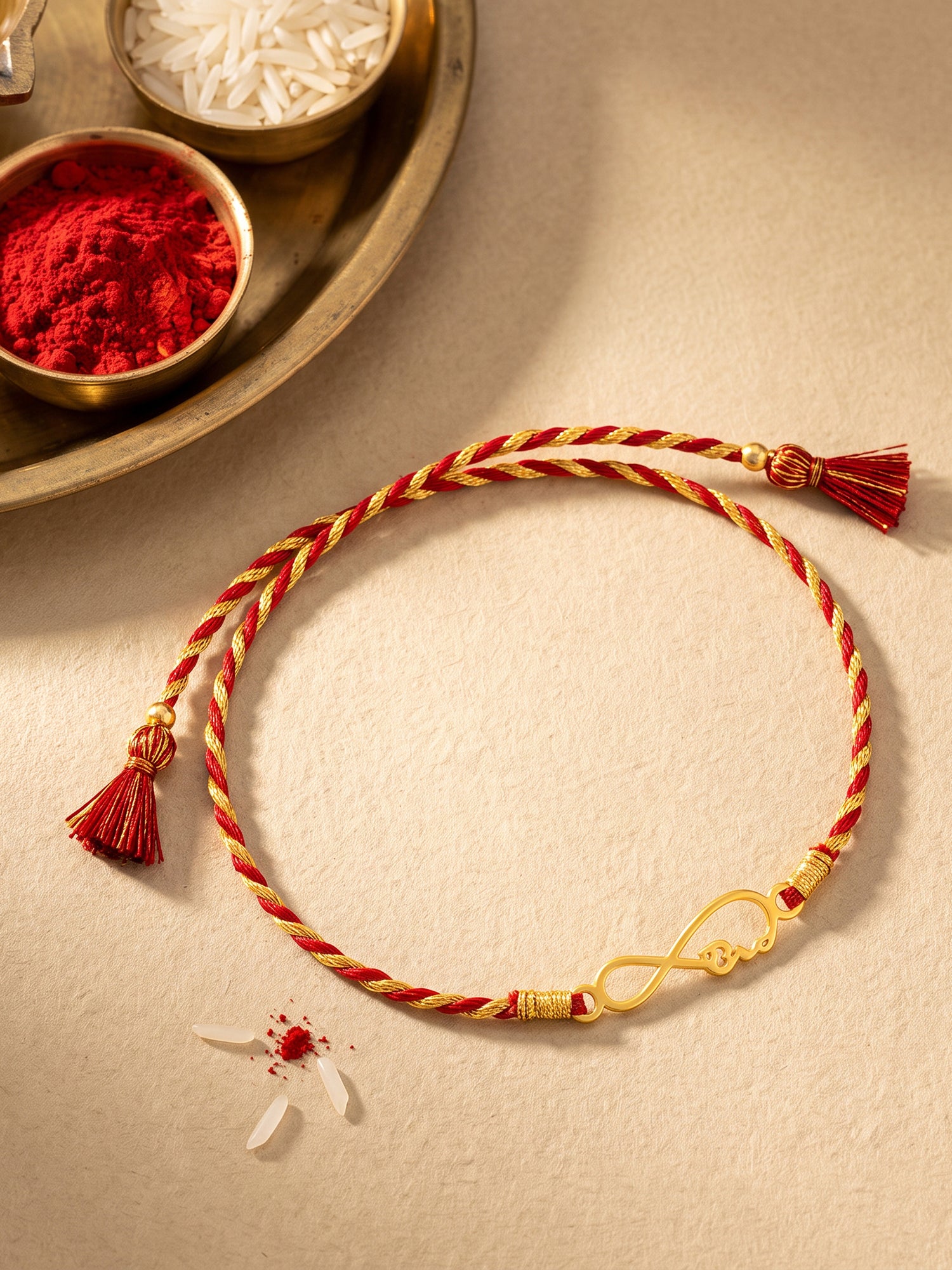 Golden Infinity Bro Rakhi