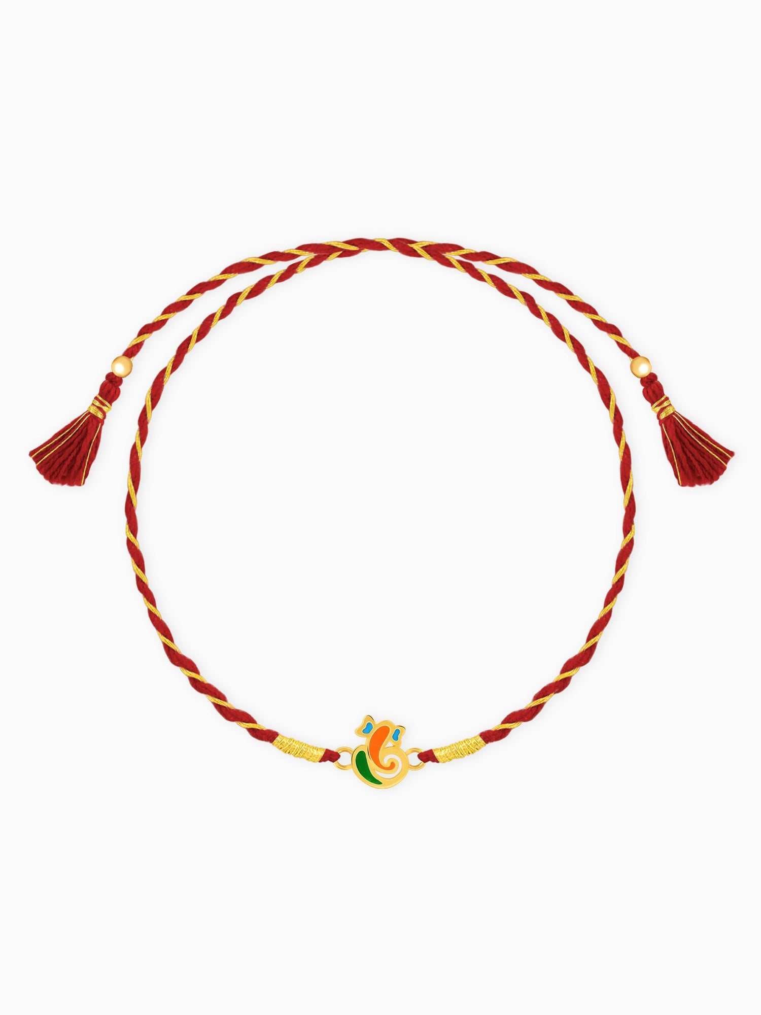 Golden Sukhkarta Grace Rakhi