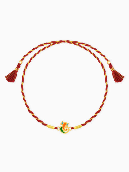 Golden Sukhkarta Grace Rakhi