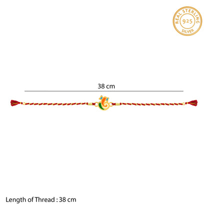 Golden Sukhkarta Grace Rakhi