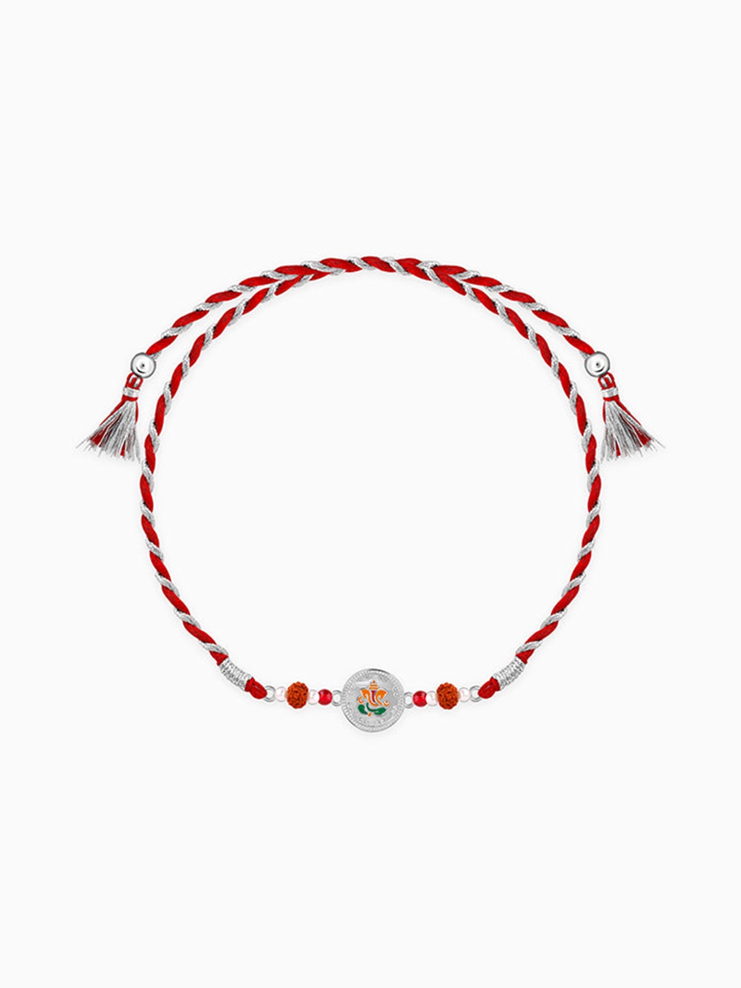 Silver Lord Ganapathi Rakhi