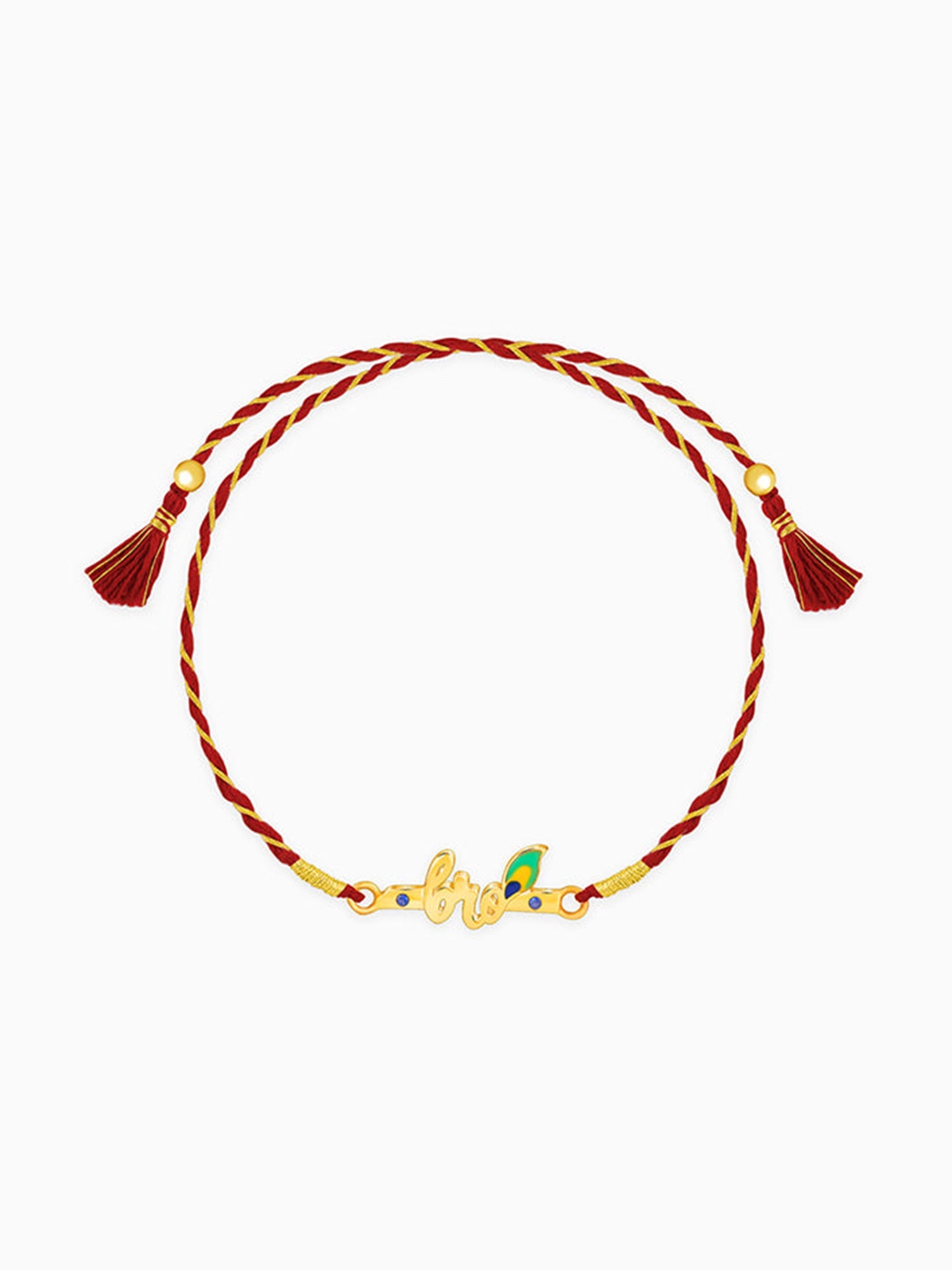 Golden Murlidhar Rakhi