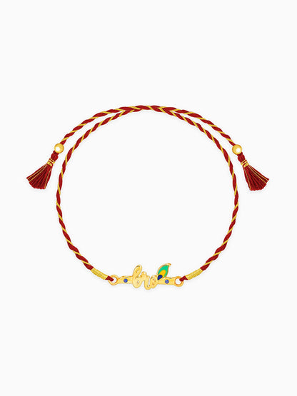 Golden Murlidhar Rakhi