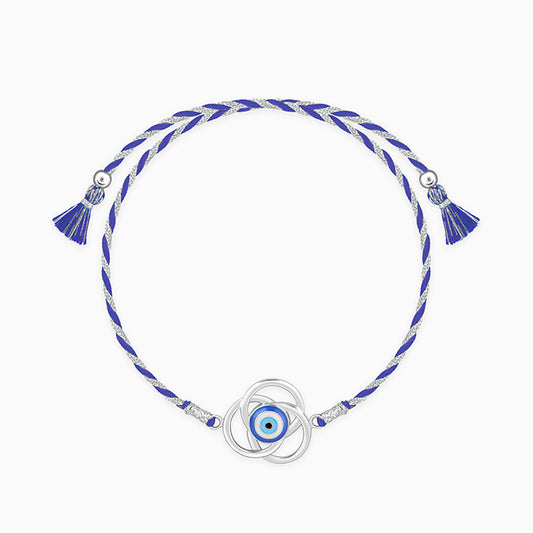 Silver Nazarproof Rakhi