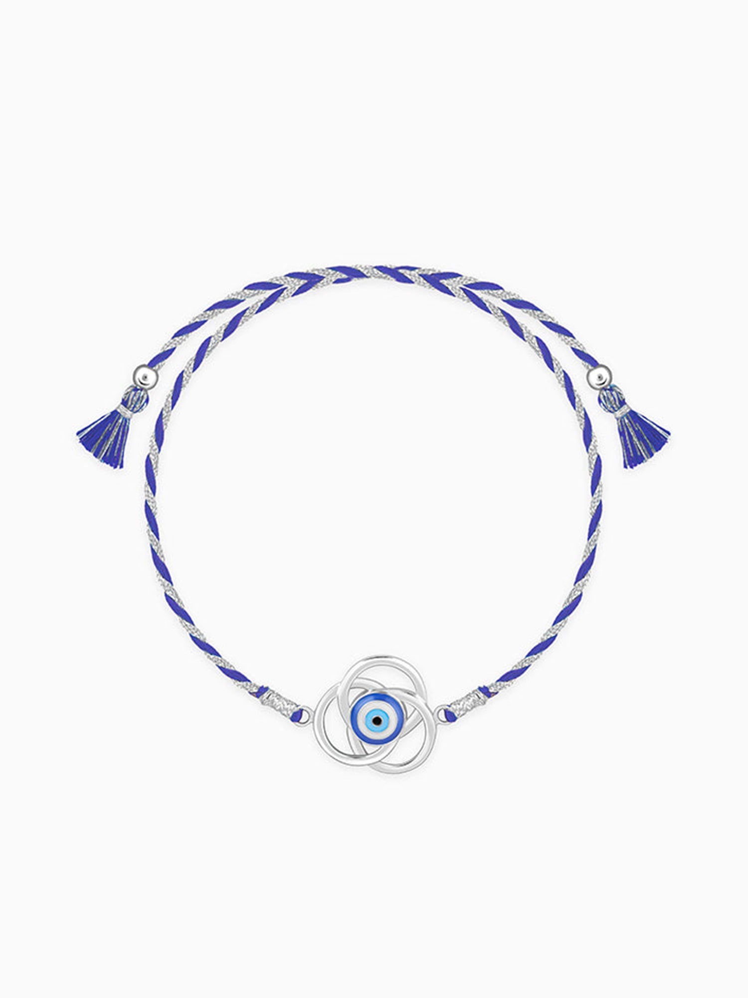 Silver Nazarproof Rakhi