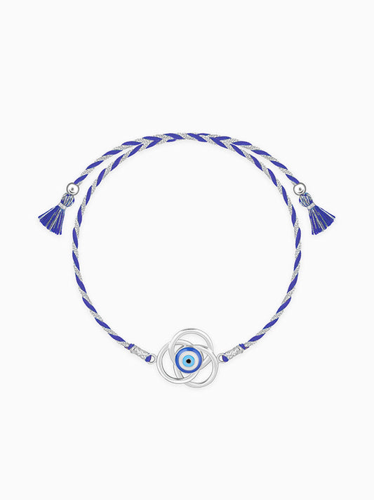 Silver Nazarproof Rakhi