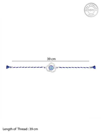 Silver Nazarproof Rakhi