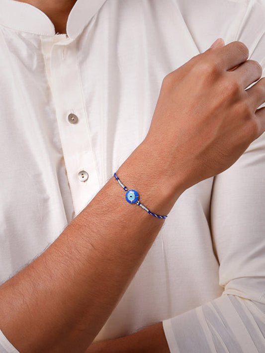 Silver Nazariya Rakhi