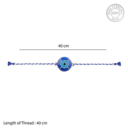 Silver Nazariya Rakhi