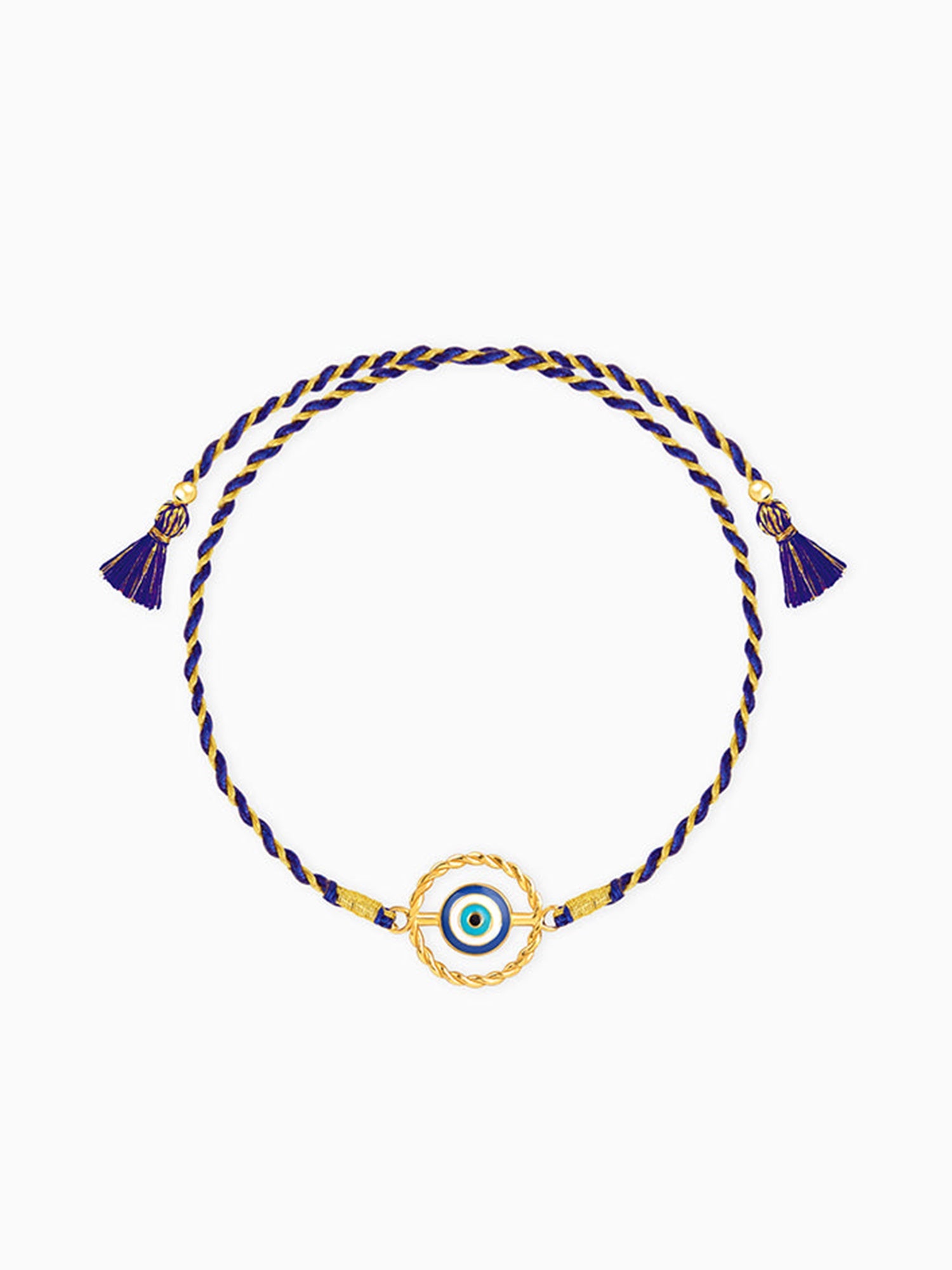 Golden Your Evil Eye Rakhi