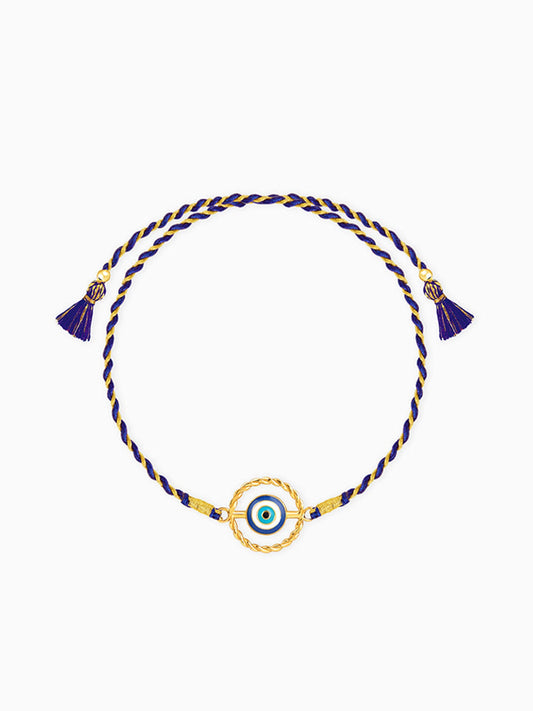 Golden Your Evil Eye Rakhi
