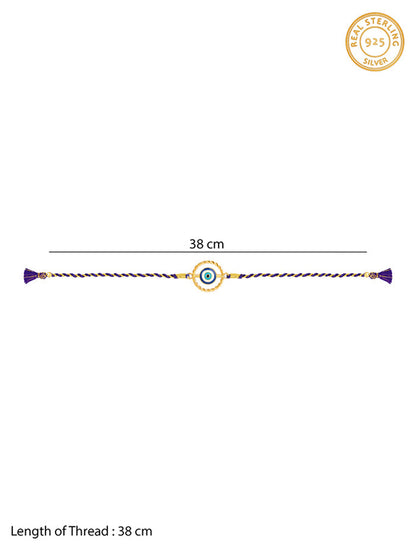 Golden Your Evil Eye Rakhi