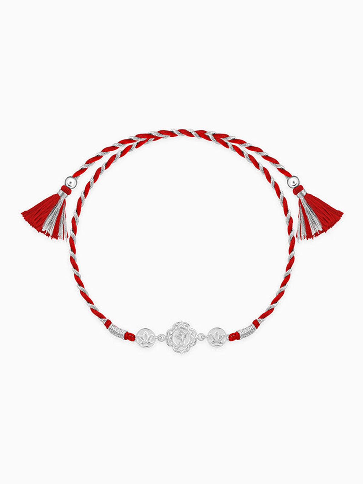 Silver Padma Vinayak Rakhi