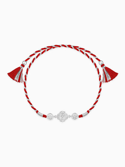 Silver Padma Vinayak Rakhi