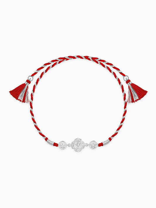 Silver Padma Vinayak Rakhi
