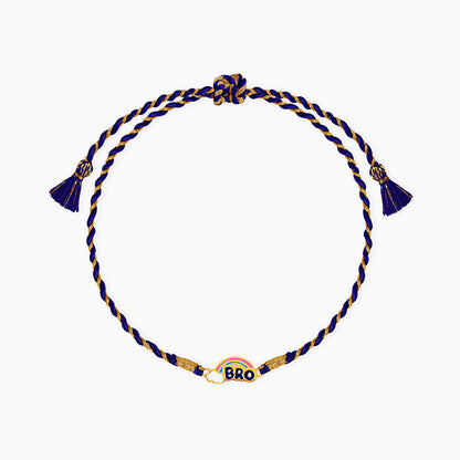 Golden Rainbow Bro Kids Rakhi
