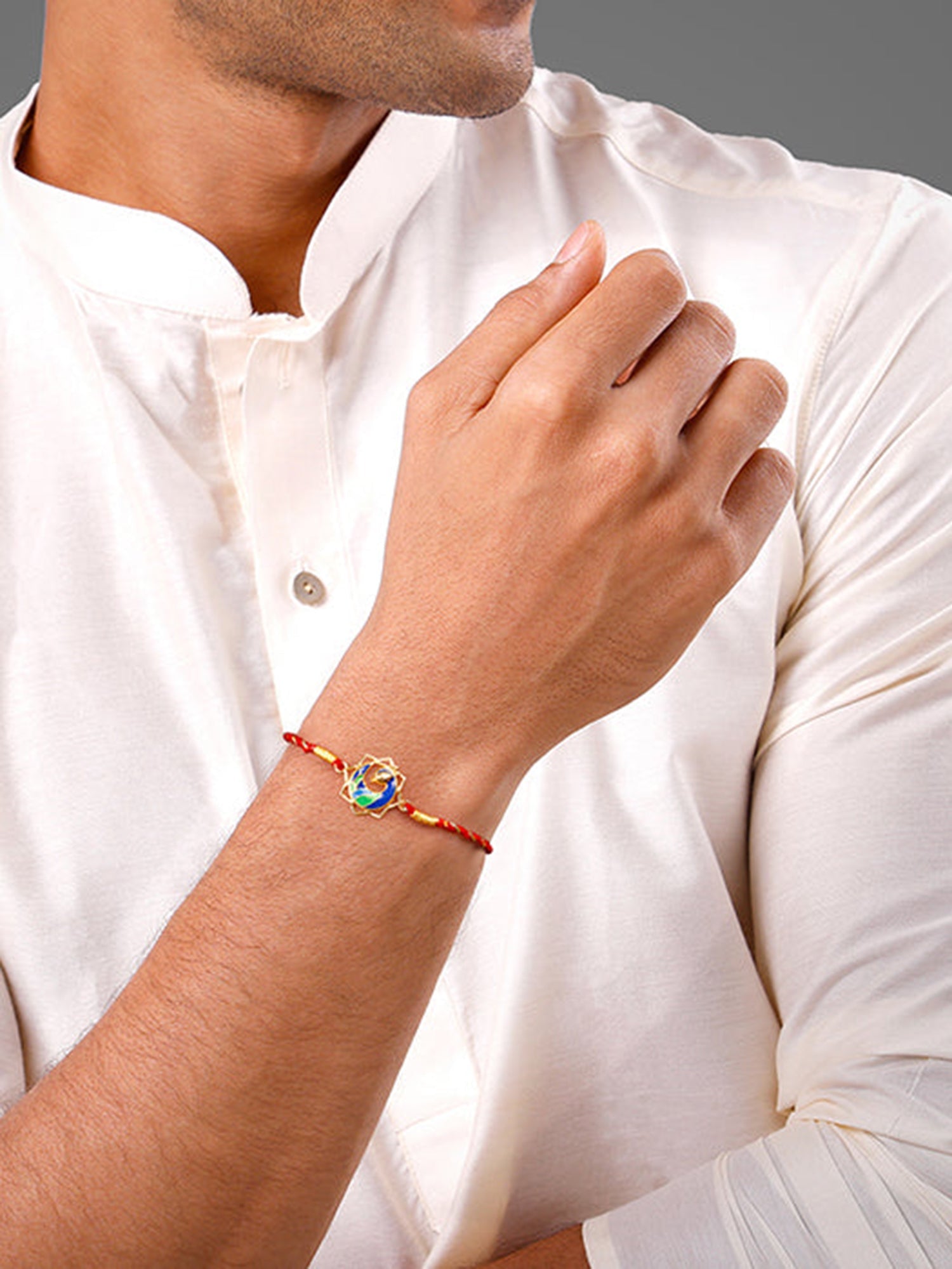 Golden Rangila Mor Rakhi