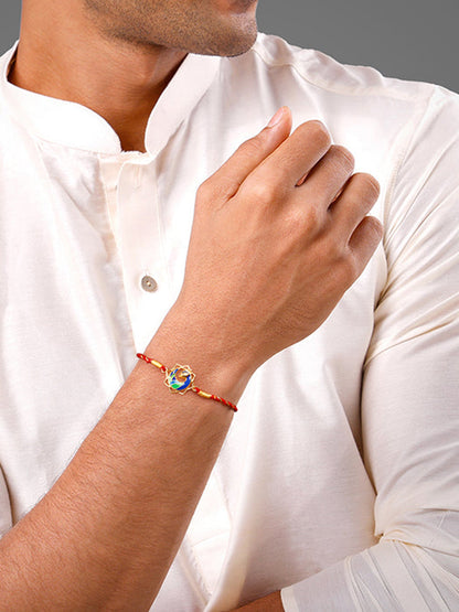 Golden Rangila Mor Rakhi