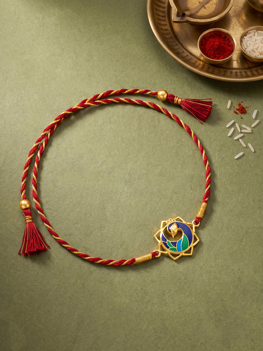 Golden Rangila Mor Rakhi