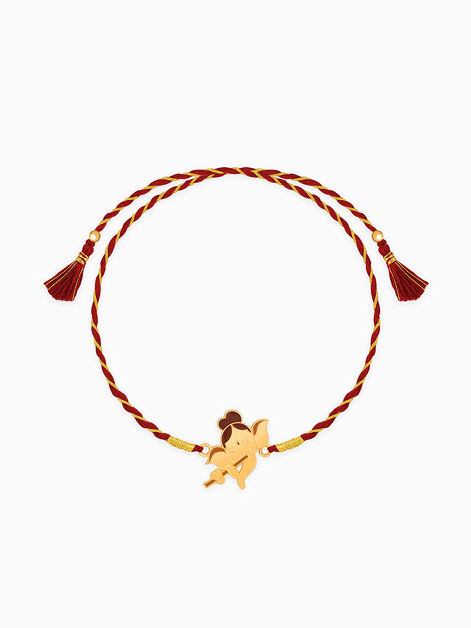 Golden Little Ganesha Rakhi