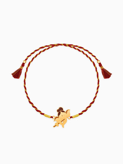 Golden Little Ganesha Rakhi