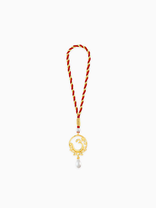 Golden Om Lumba Rakhi