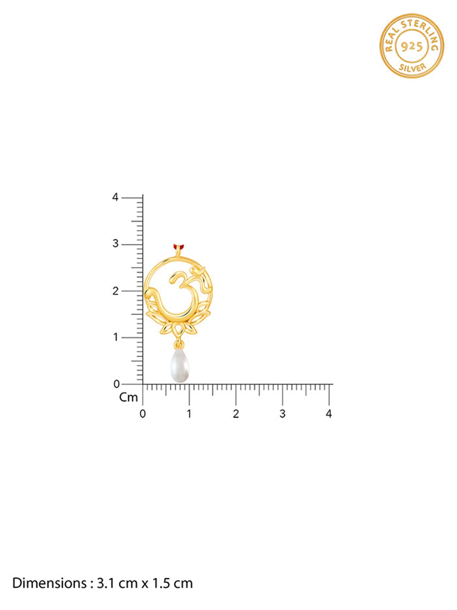 Golden Om Lumba Rakhi