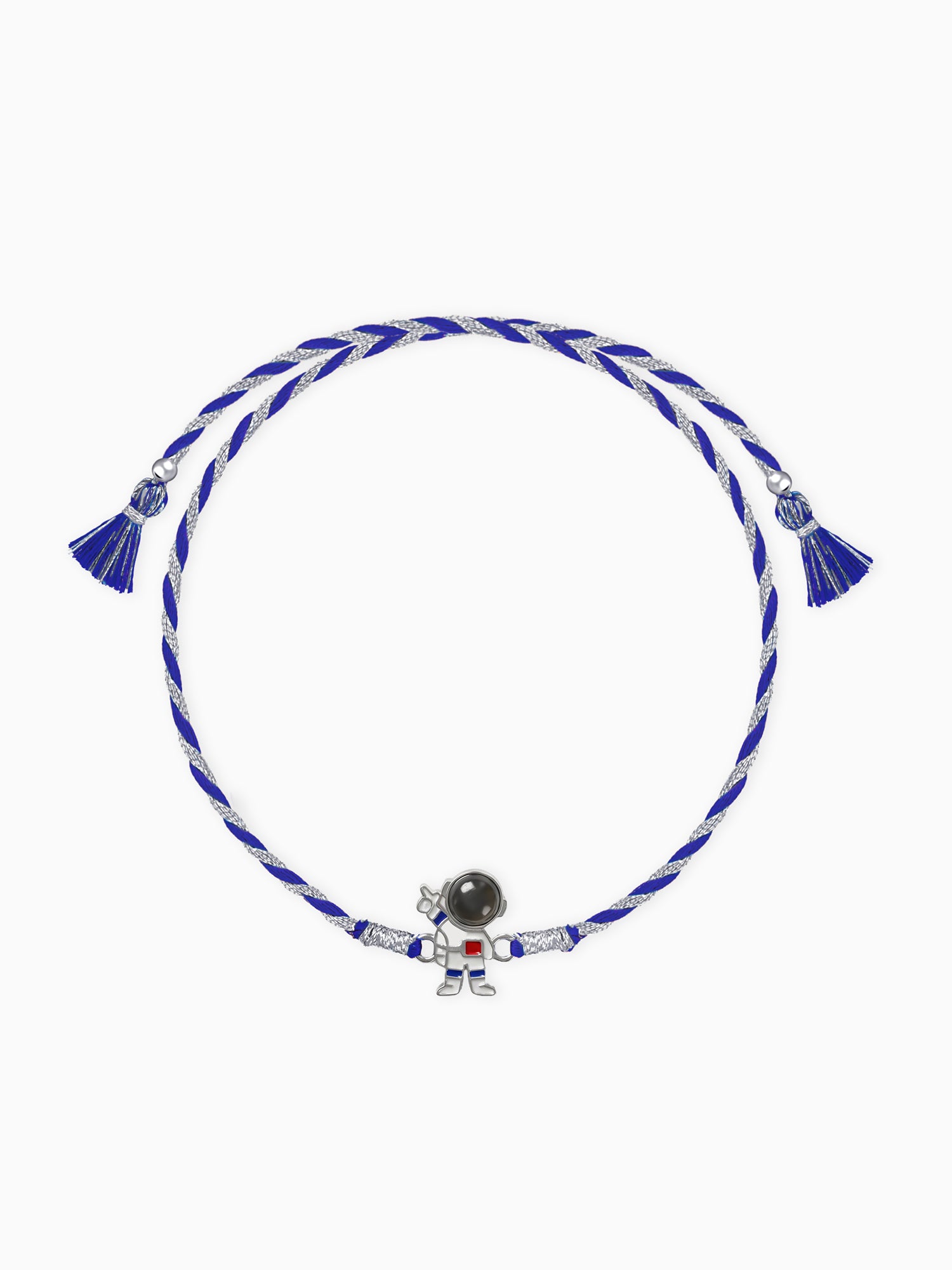 Silver Astronaut Kids Rakhi