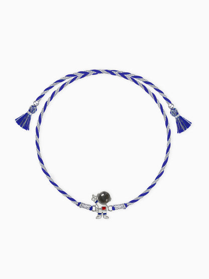Silver Astronaut Kids Rakhi