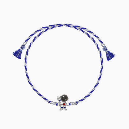 Silver Astronaut Kids Rakhi