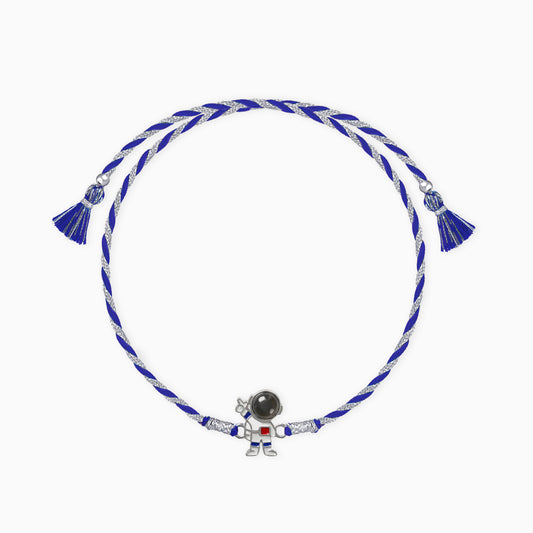 Silver Astronaut Kids Rakhi