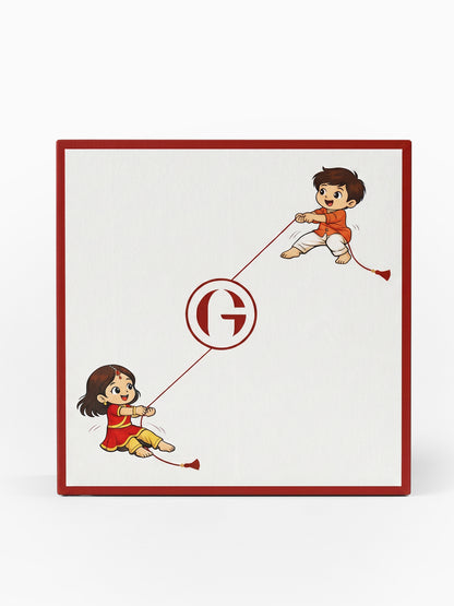 Silver Astronaut Kids Rakhi