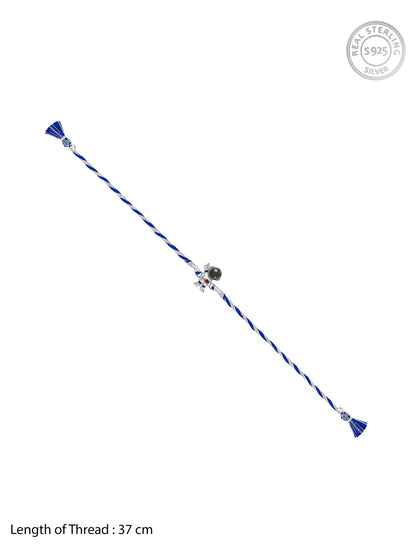 Silver Astronaut Kids Rakhi