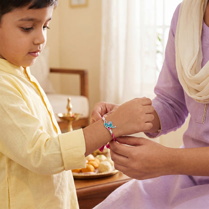 Silver Animal Kids Rakhi Combo (Set of 3)