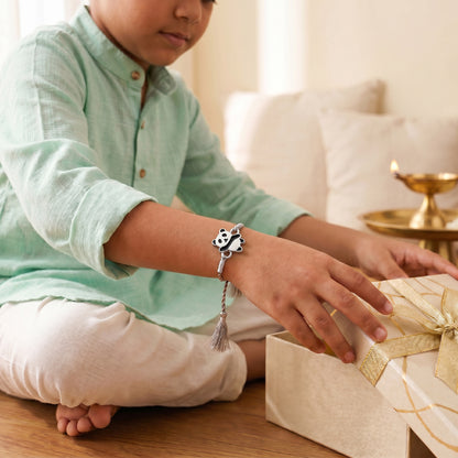 Silver Adventure Squad Kids Rakhi Combo (Set of 5)