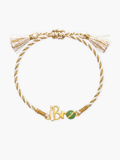 Golden Cricketer Bro Kids Rakhi