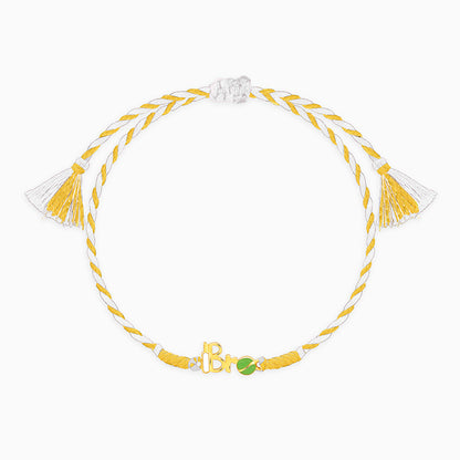 Golden Cricketer Bro Kids Rakhi